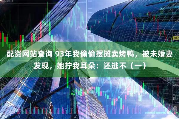 配资网站查询 93年我偷偷摆摊卖烤鸭，被未婚妻发现，她拧我耳朵：还逃不（一）